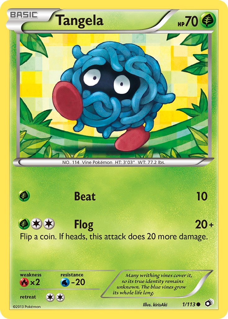 Tangela (1/113) [Black & White: Legendary Treasures] | Mindsight Gaming