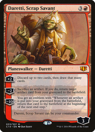 Daretti, Scrap Savant [Commander 2014] | Mindsight Gaming