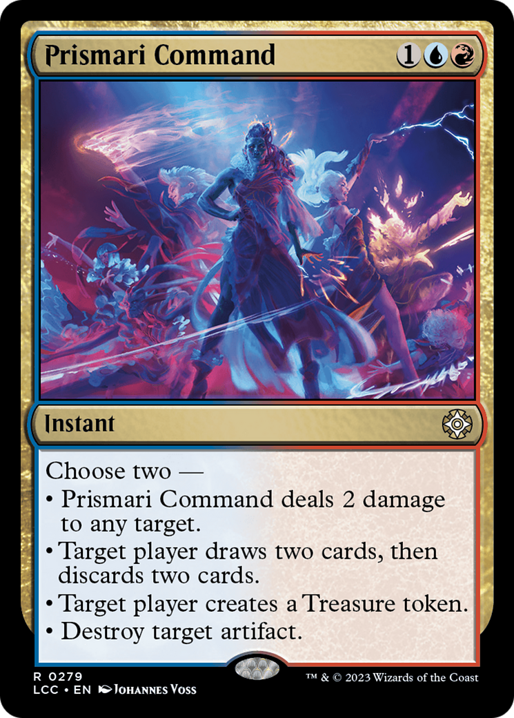 Prismari Command [The Lost Caverns of Ixalan Commander] | Mindsight Gaming