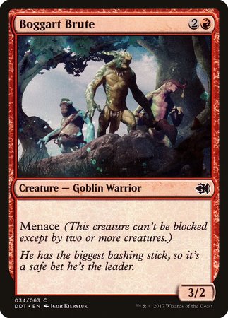 Boggart Brute [Duel Decks: Merfolk vs. Goblins] | Mindsight Gaming