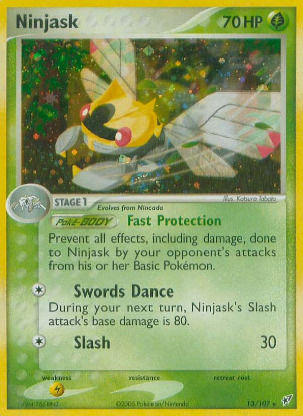 Ninjask (13/107) [EX: Deoxys] | Mindsight Gaming