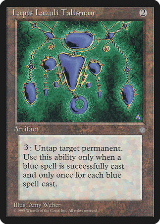 Lapis Lazuli Talisman [Ice Age] | Mindsight Gaming