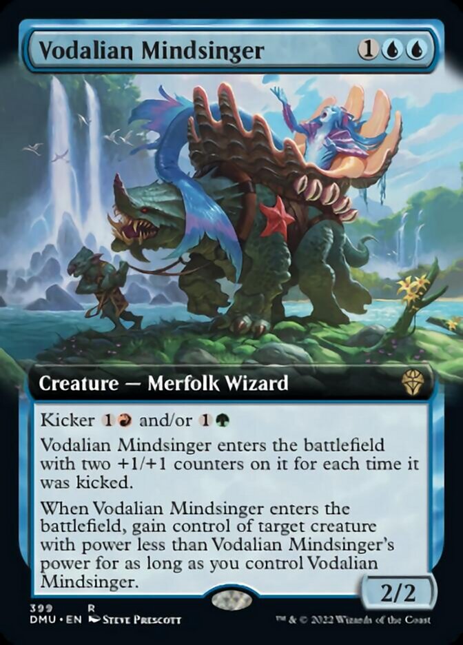 Vodalian Mindsinger (Extended Art) [Dominaria United] | Mindsight Gaming