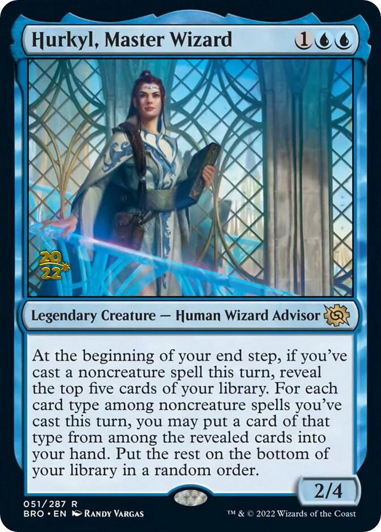 Hurkyl, Master Wizard [The Brothers' War: Prerelease Promos] | Mindsight Gaming