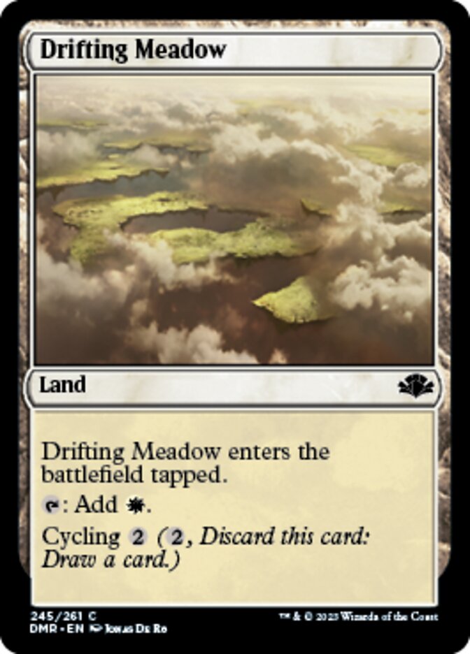 Drifting Meadow [Dominaria Remastered] | Mindsight Gaming