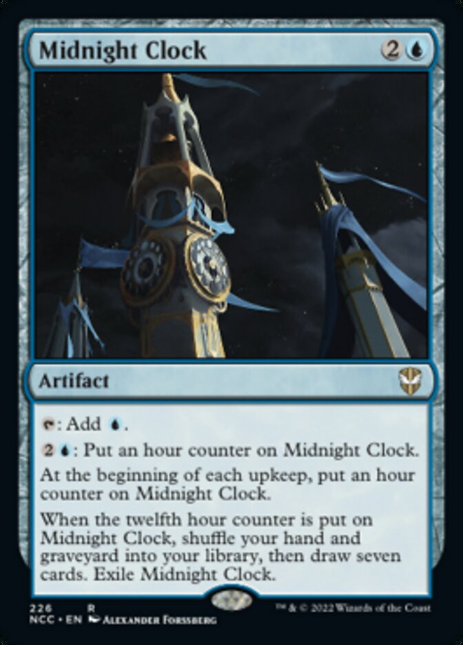 Midnight Clock [Streets of New Capenna Commander] | Mindsight Gaming