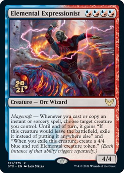 Elemental Expressionist [Strixhaven: School of Mages Prerelease Promos] | Mindsight Gaming