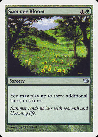 Summer Bloom [Ninth Edition] | Mindsight Gaming