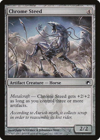 Chrome Steed [Scars of Mirrodin] | Mindsight Gaming