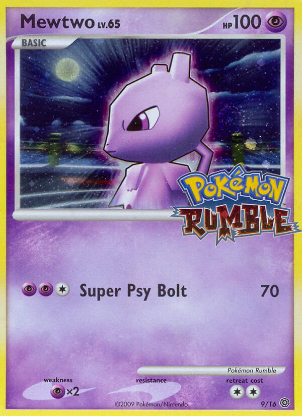 Mewtwo (9/16) [Pokémon Rumble] | Mindsight Gaming