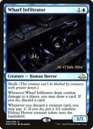 Wharf Infiltrator [Eldritch Moon Promos] | Mindsight Gaming