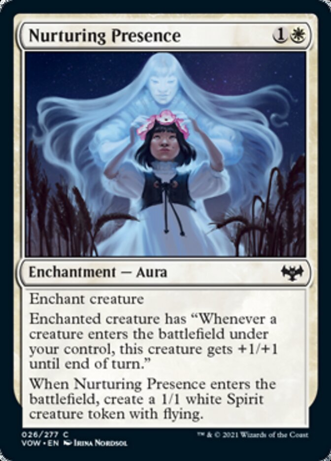 Nurturing Presence [Innistrad: Crimson Vow] | Mindsight Gaming