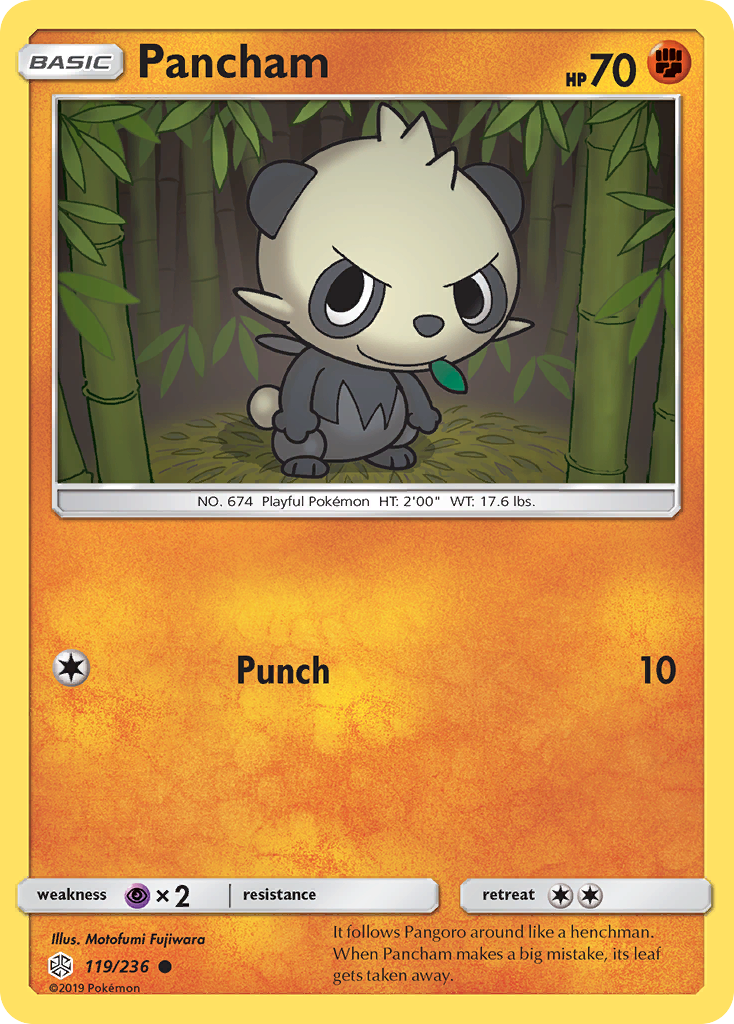 Pancham (119/236) [Sun & Moon: Cosmic Eclipse] | Mindsight Gaming