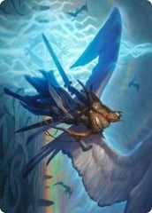 Righteous Valkyrie Art Card [Kaldheim: Art Series] | Mindsight Gaming