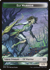 Elf Warrior Token [Double Masters] | Mindsight Gaming