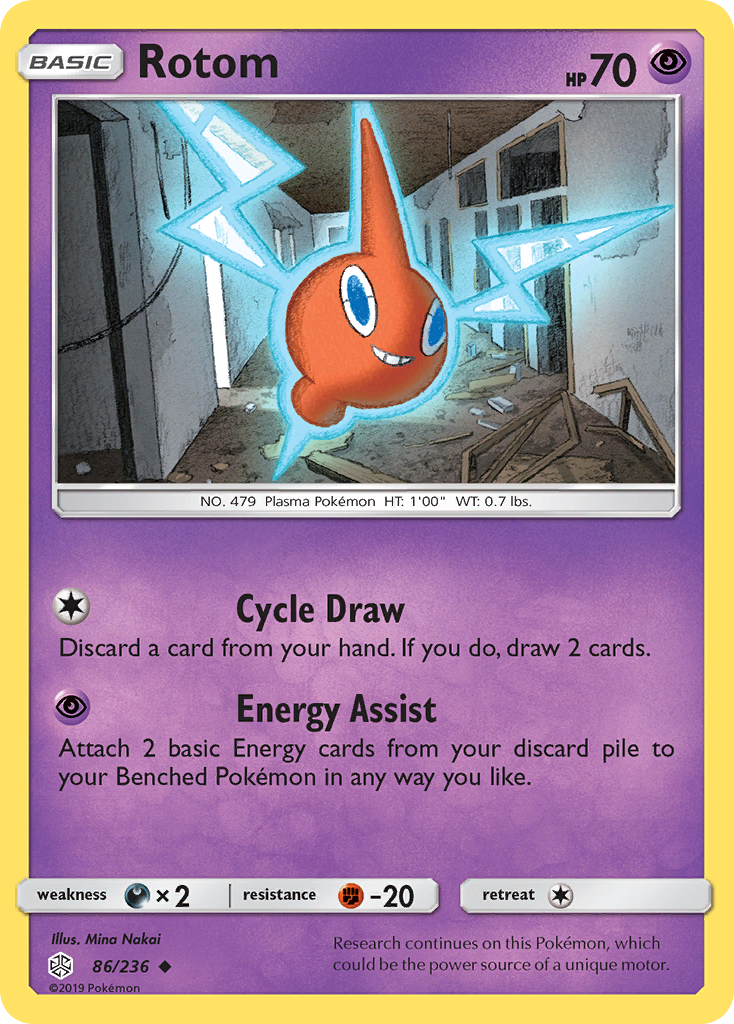 Rotom (86/236) [Sun & Moon: Cosmic Eclipse] | Mindsight Gaming