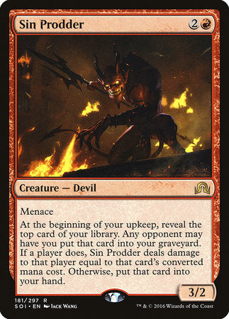 Sin Prodder [Shadows over Innistrad] | Mindsight Gaming