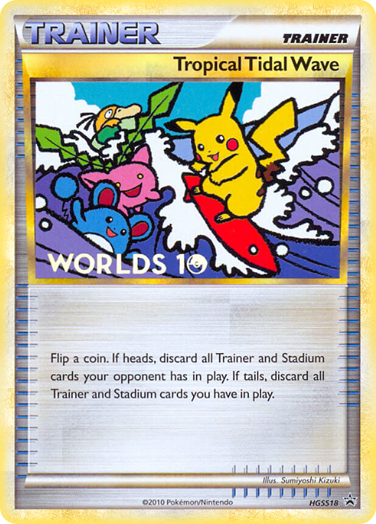 Tropical Tidal Wave (HGSS18) [HeartGold & SoulSilver: Black Star Promos] | Mindsight Gaming