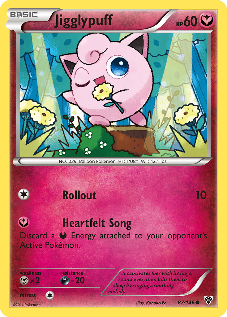 Jigglypuff (87/146) [XY: Base Set] | Mindsight Gaming