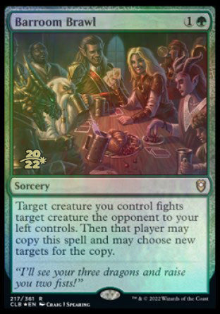 Barroom Brawl [Commander Legends: Battle for Baldur's Gate Prerelease Promos] | Mindsight Gaming