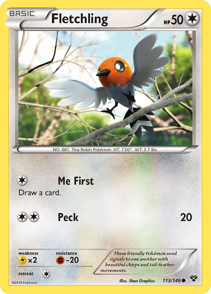 Fletchling (113/146) [XY: Base Set] | Mindsight Gaming