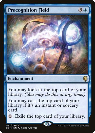 Precognition Field [Dominaria] | Mindsight Gaming