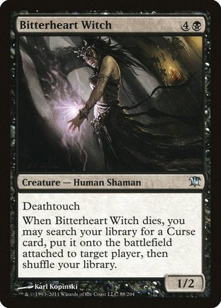 Bitterheart Witch [Innistrad] | Mindsight Gaming