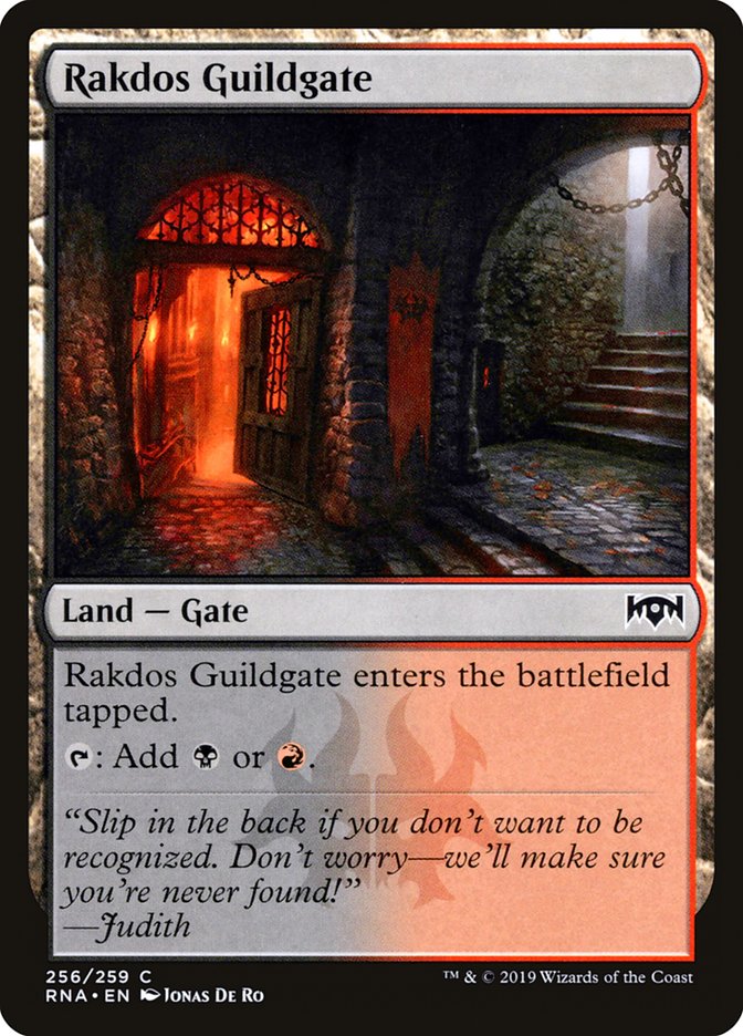 Rakdos Guildgate (256/259) [Ravnica Allegiance] | Mindsight Gaming