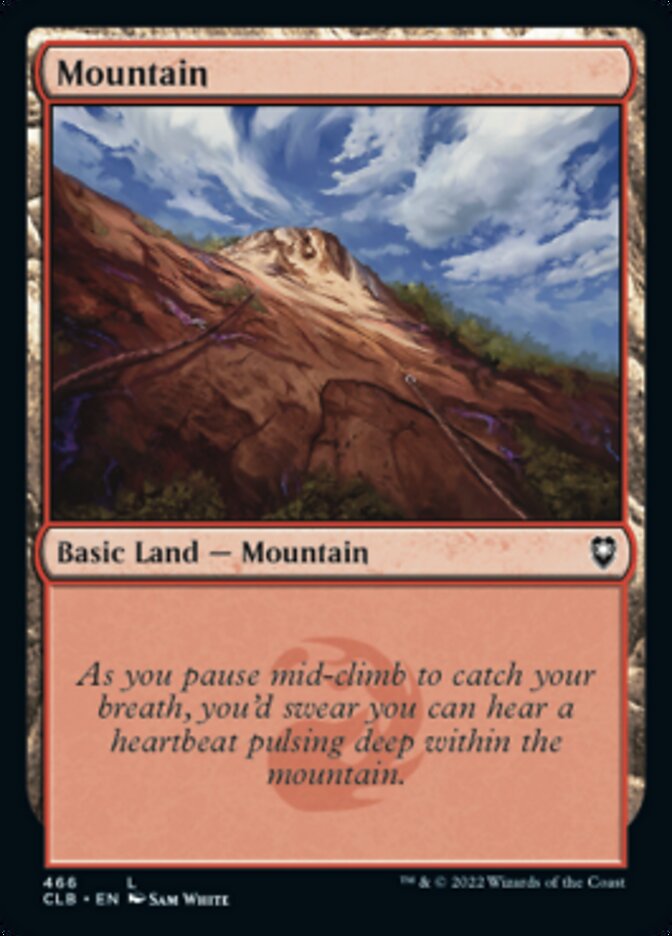 Mountain (466) [Commander Legends: Battle for Baldur's Gate] | Mindsight Gaming