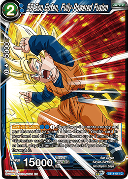 SS Son Goten, Fully-Powered Fusion (BT14-041) [Cross Spirits] | Mindsight Gaming