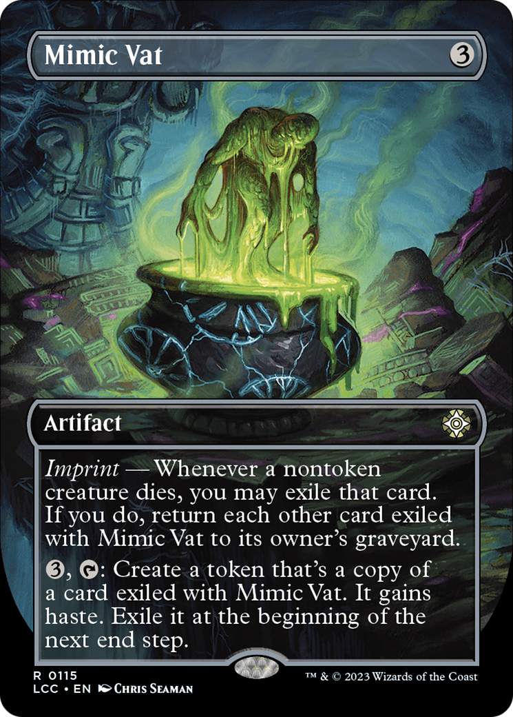 Mimic Vat (Borderless) [The Lost Caverns of Ixalan Commander] | Mindsight Gaming