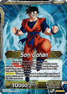 Son Gohan // 	SS Son Gohan, Hope of the Resistance (Common) [BT13-091] | Mindsight Gaming