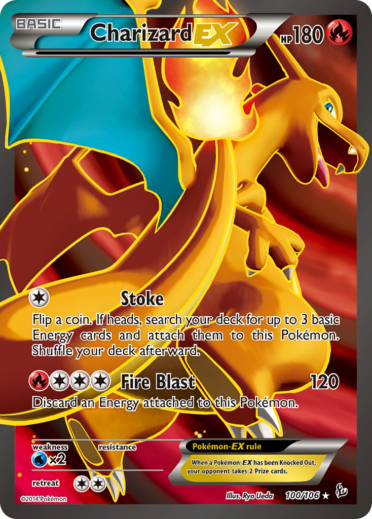 Charizard EX (100/106) [XY: Flashfire] | Mindsight Gaming