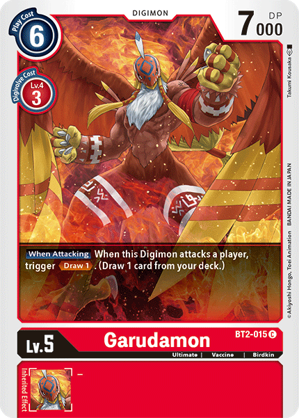 Garudamon [BT2-015] [Release Special Booster Ver.1.5] | Mindsight Gaming