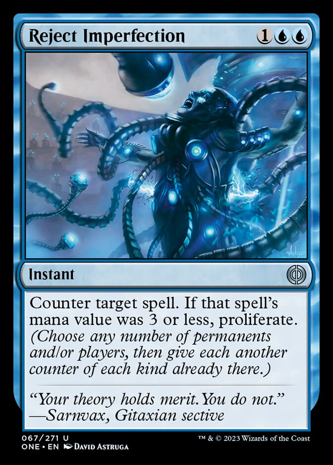 Reject Imperfection [Phyrexia: All Will Be One] | Mindsight Gaming