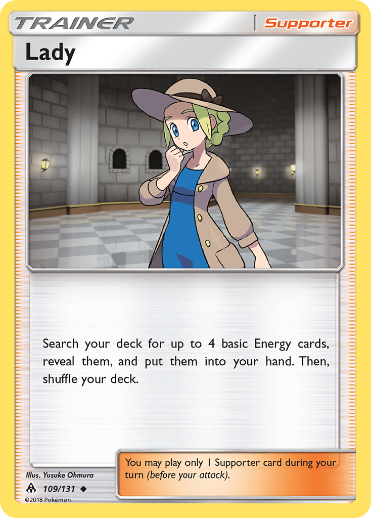 Lady (109/131) [Sun & Moon: Forbidden Light] | Mindsight Gaming