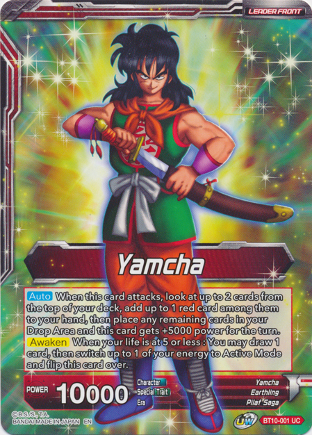 Yamcha // Yamcha, Supersonic Striker (BT10-001) [Rise of the Unison Warrior Prerelease Promos] | Mindsight Gaming