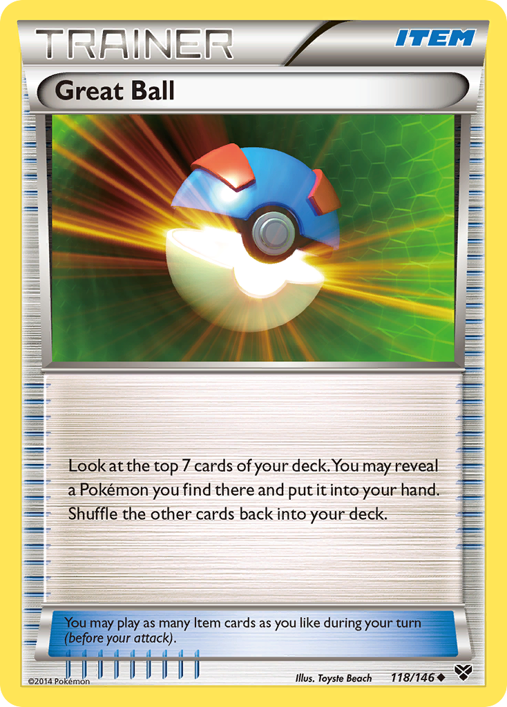 Great Ball (118/146) [XY: Base Set] | Mindsight Gaming