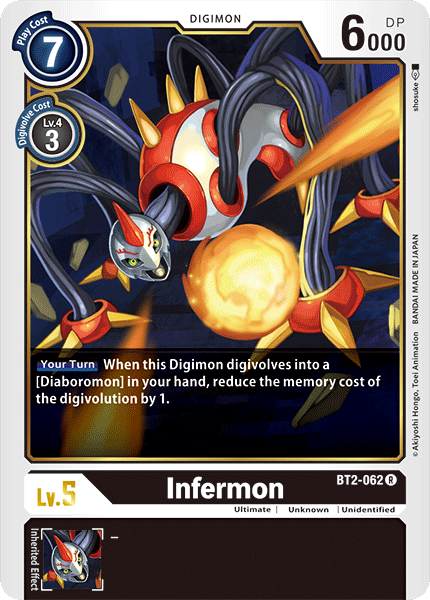 Infermon [BT2-062] [Release Special Booster Ver.1.0] | Mindsight Gaming