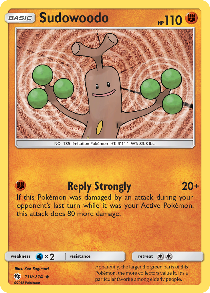 Sudowoodo (110/214) [Sun & Moon: Lost Thunder] | Mindsight Gaming