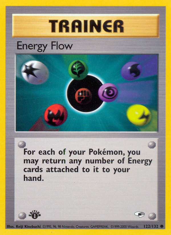 Energy Flow (122/132) [Gym Heroes 1st Edition] | Mindsight Gaming
