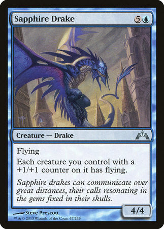 Sapphire Drake [Gatecrash] | Mindsight Gaming