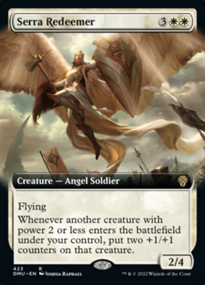 Serra Redeemer (Extended Art) [Dominaria United] | Mindsight Gaming