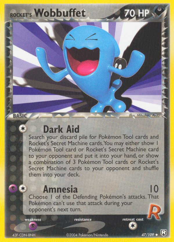 Rocket's Wobbuffet (47/109) [EX: Team Rocket Returns] | Mindsight Gaming