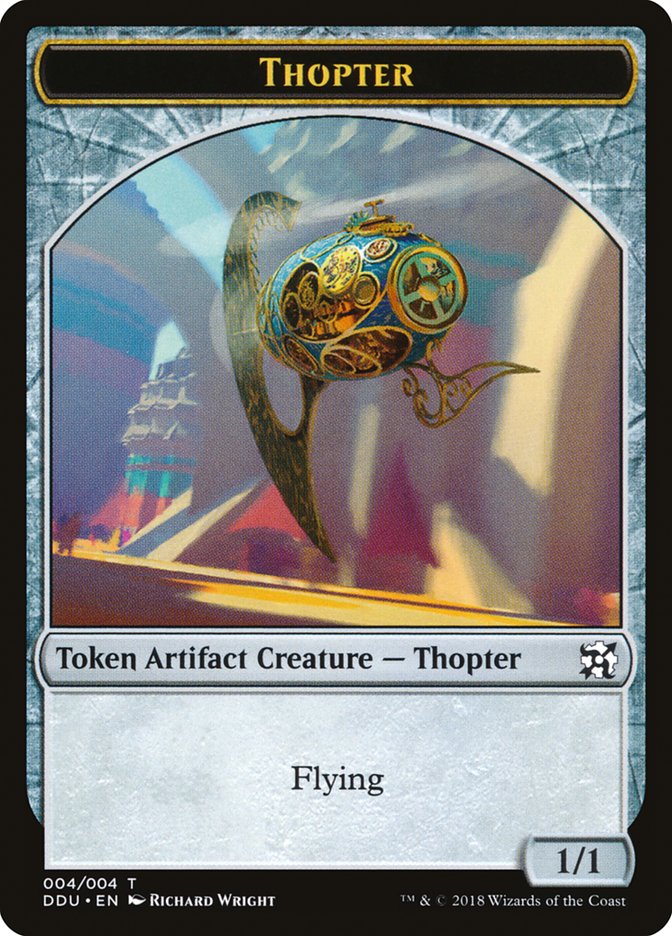 Thopter (004/004) [Duel Decks: Elves vs. Inventors Tokens] | Mindsight Gaming