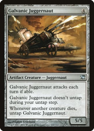 Galvanic Juggernaut [Innistrad] | Mindsight Gaming