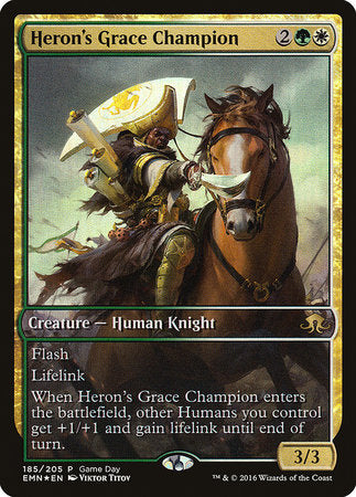 Heron's Grace Champion [Eldritch Moon Promos] | Mindsight Gaming