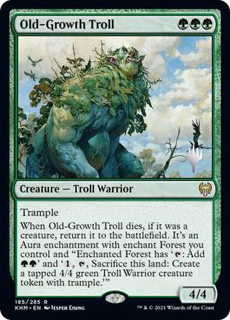 Old-Growth Troll [Kaldheim Promo Pack] | Mindsight Gaming