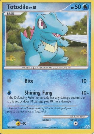 Totodile (8/12) [Diamond & Pearl: Trainer Kit - Manaphy] | Mindsight Gaming