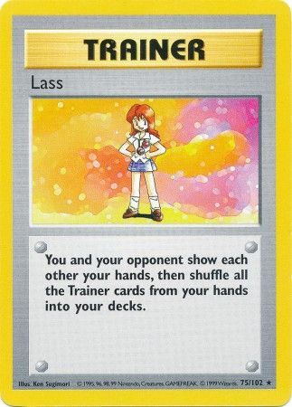 Lass (75/102) [Base Set Shadowless Unlimited] | Mindsight Gaming